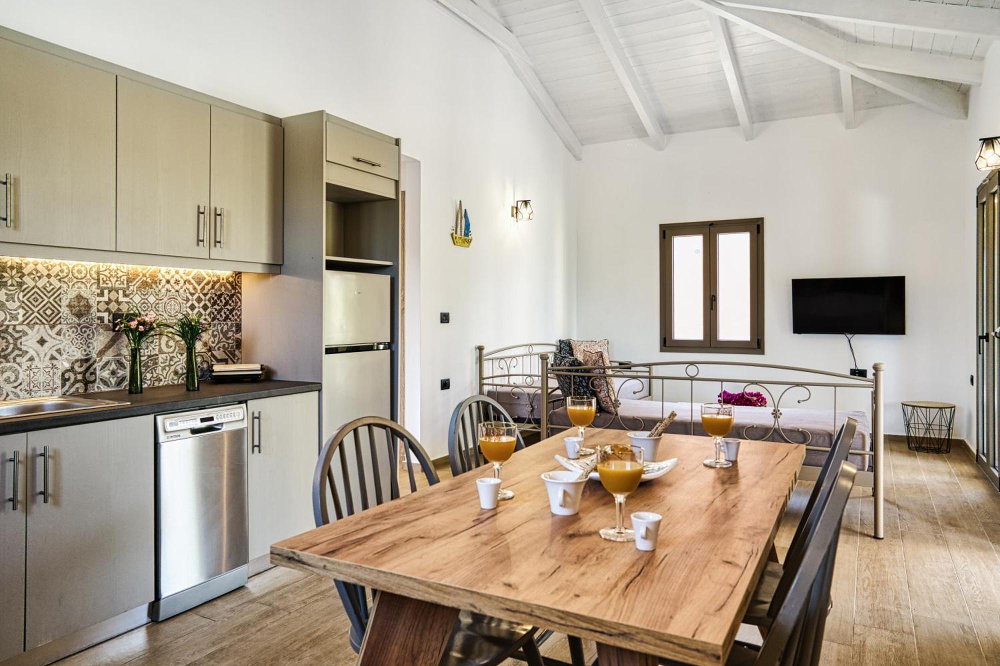 Astarte Villas - Astra Private Villas With Pool Vasilikos  Luaran gambar