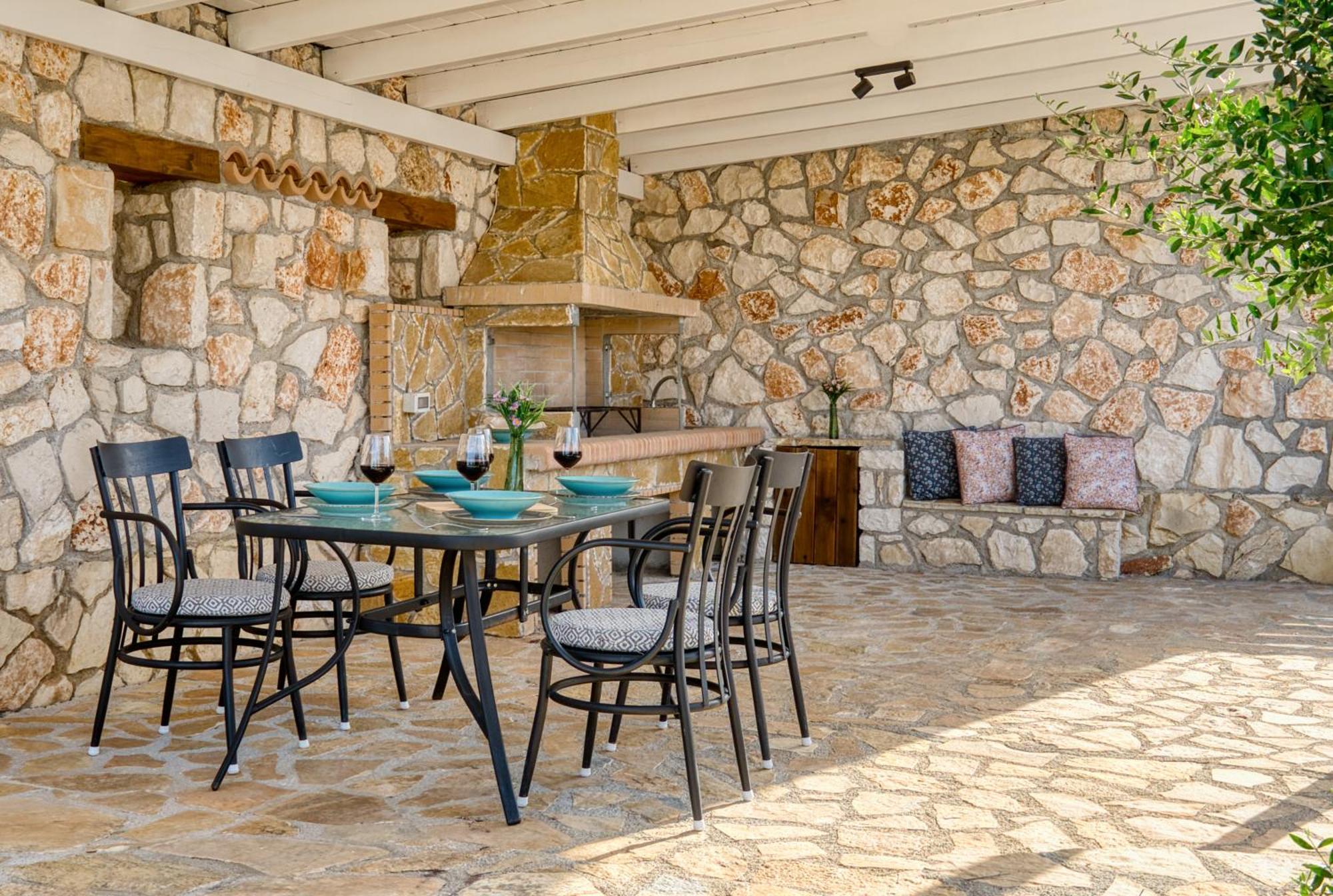 Astarte Villas - Astra Private Villas With Pool Vasilikos  Luaran gambar