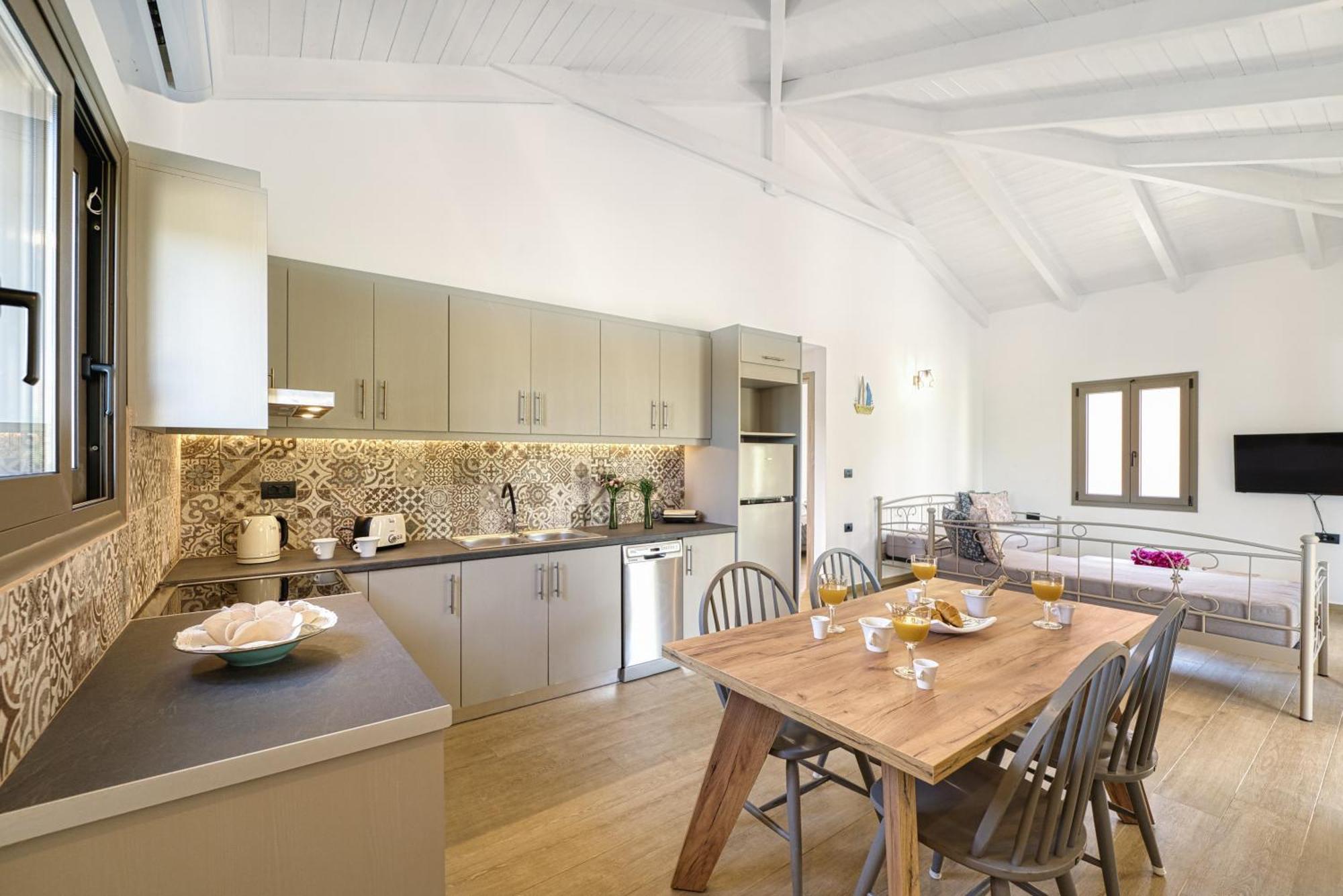 Astarte Villas - Astra Private Villas With Pool Vasilikos  Luaran gambar