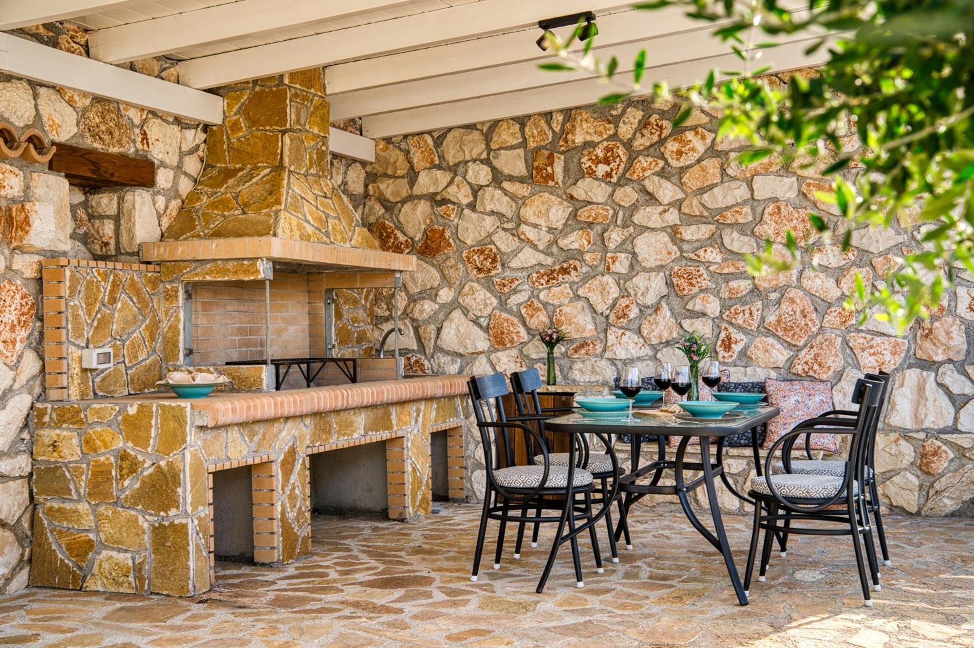 Astarte Villas - Astra Private Villas With Pool Vasilikos  Luaran gambar