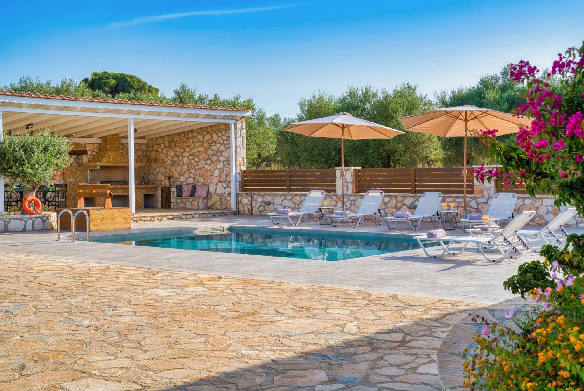 Astarte Villas - Astra Private Villas With Pool Vasilikos  Luaran gambar